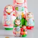 Матрешка 5 мест 11 см Зайка