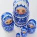 Матрешка деревянная, 5 мест, 14 см (0133778-2)