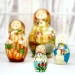 Матрешка деревянная времена года (0129970-2)