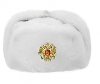 Шапка синтетическая, белая