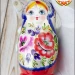Матрешка деревянная детская авторская игрушка (0127210-2)