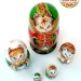 Матрешка деревянная кот (0129935)