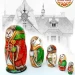 Матрешка деревянная кот (0129935)