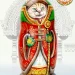 Матрешка деревянная кот (0129935)