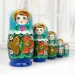 Матрешка деревянная традиционная авторская детская (0133752-3)