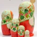 Матрешка деревянная авторская, 5 мест, 18 см (0133888-1)