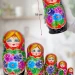 Матрешка деревянная деревянная, 5 мест 18 см (0127169-10)