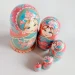 Матрешка деревянная, 5 мест, 19 см (0133783-1)