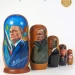 Матрешка деревянная авторская Президент (0126201-2)