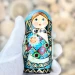 Матрешка деревянная детская игрушка (0130109-1)