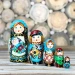 Матрешка деревянная детская игрушка (0130109-1)
