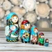 Матрешка деревянная детская игрушка (0130109-1)