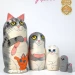 Матрешка деревянная детская, Котики (0127134-7)