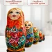 Матрешка деревянная, 12 см, 5 мест (0133770-6)