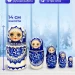 Матрешка деревянная, 5 мест, 14 см (0133778-3)