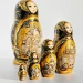 Матрешка деревянная Кижи Русский север, 5 мест, 12 см (0133287-4)