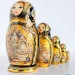 Матрешка деревянная Кижи Русский север, 5 мест, 12 см (0133287-4)