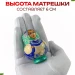 Матрешка деревянная мини 6 см, 10 мест (0133377-4)