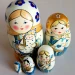 Матрешка 5 мест 11 см  ляля