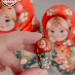 Матрешка детская, Кошки-мышки 21 см 7 мест (0124134-13)