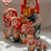 Матрешка детская, Кошки-мышки 21 см 7 мест (0124134-13)