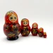 Матрешка деревянная детская, 5 мест, 10 см (0127115-5)