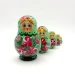 Матрешка деревянная детская, 5 мест, 10 см (0127115-2)