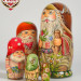Матрешка детская, Грибочки 15 см (0127134-16)