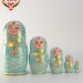 Матрешка деревянная, русский сувенир, 5 мест, 15 см (0127852-3)