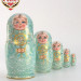 Матрешка деревянная, русский сувенир, 5 мест, 15 см (0127852-3)