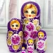 Матрешка деревянная детская традиционная игрушка 5 мест 20 см (0128818-10_20)