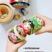 Матрешка деревянная, Букет разноцветный , 7 мест, 20 см (0133757-11)