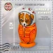 Матрешка деревянная авторская, 5 мест, 15 см (0127235-9)