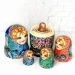 Матрешка деревянная, 18 см, 5 мест (0133770-2)