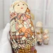 Матрешка 7 мест 21 см Кот
