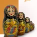 Матрешка деревянная сказка Руслан и Людмила 18 см (0133740-7)