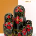 Матрешка деревянная сказка Руслан и Людмила 18 см (0133740-7)