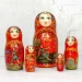 Матрешка 5 мест 12 см Жар-Птица