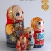 Матрешка деревянная 15 см, 5 мест (0133886-3)