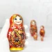Матрешка 5 мест 12 см Птица Счастья