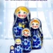 Матрешка детская деревянная развивающая игрушка 12,5 см (0129076-2)