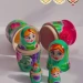 Матрешка деревянная детская сувенирная 5 мест 10 см (0127113-35)