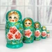 Матрешка деревянная детская развивающая игрушка 15 см (0128818-15)