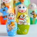 Матрешка деревянная детская игрушка 5 мест 15 см (0124562-13)