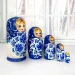 Матрешка деревянная детская развивающая игрушка 15 см (0128818-12)