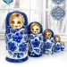 Матрешка деревянная детская развивающая игрушка 15 см (0128818-12)