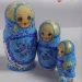Матрешка деревянная детская сувенирная 5 мест 11 см (0129114-1)